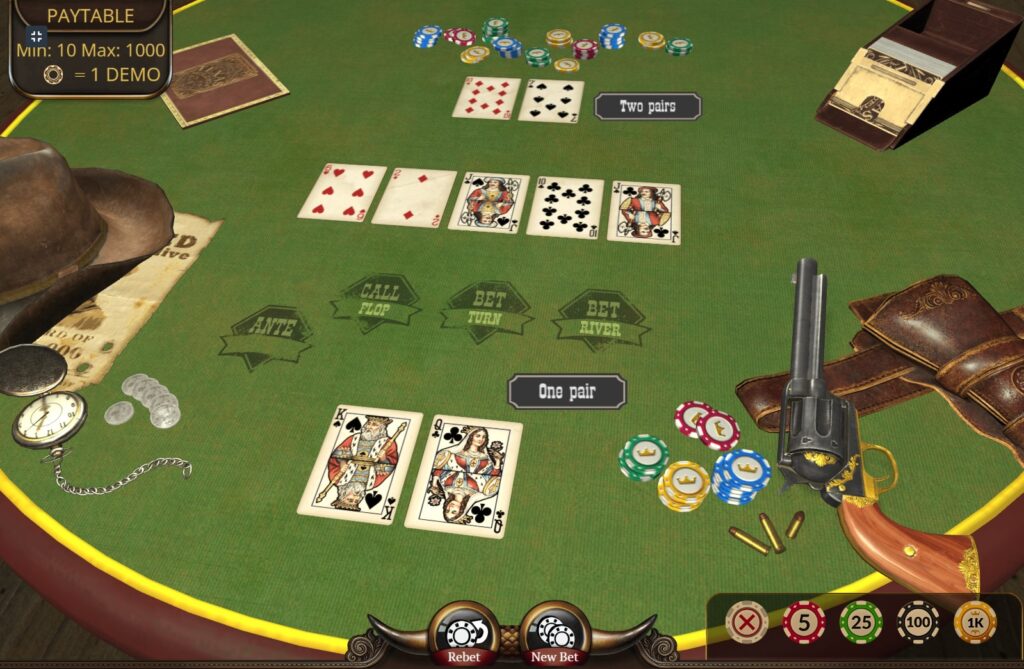 Texas holdem poker in LuckyStar Online Casino